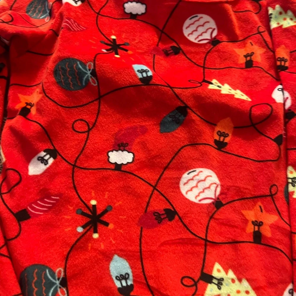 Super soft pajama lounge set holiday